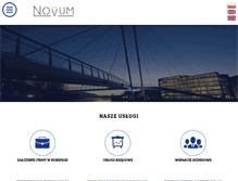 Tablet Screenshot of novumc.com